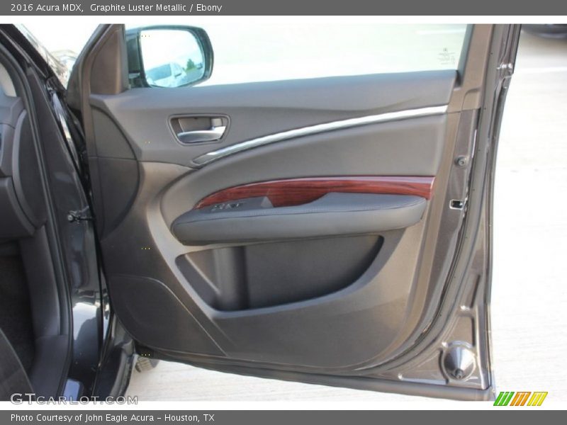 Graphite Luster Metallic / Ebony 2016 Acura MDX