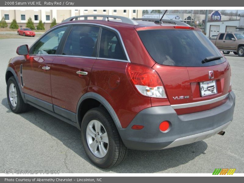 Ruby Red / Gray 2008 Saturn VUE XE