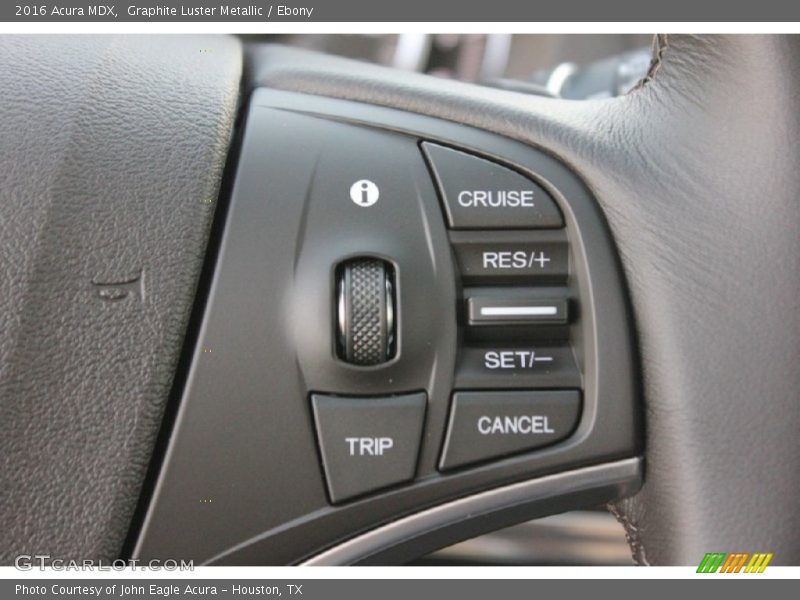 Graphite Luster Metallic / Ebony 2016 Acura MDX