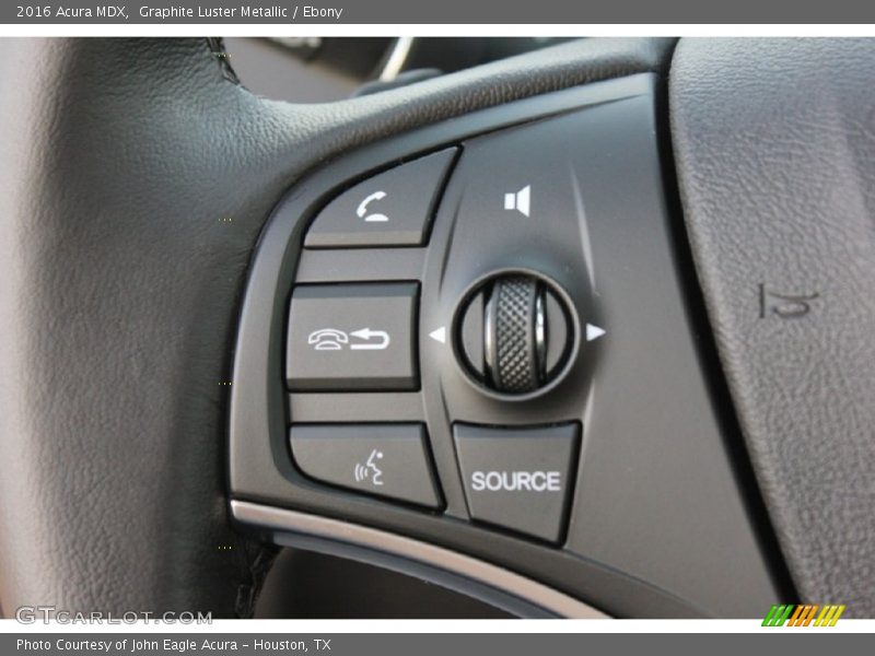 Graphite Luster Metallic / Ebony 2016 Acura MDX