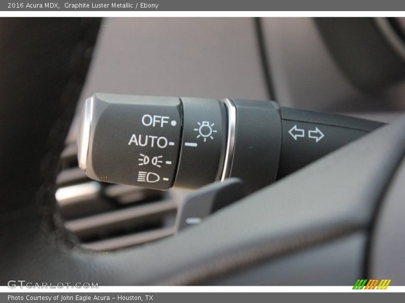Graphite Luster Metallic / Ebony 2016 Acura MDX