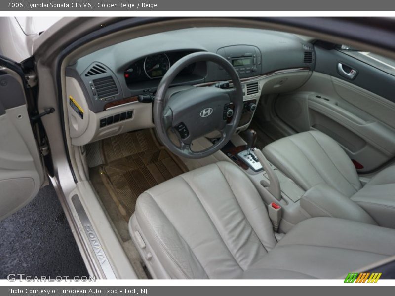 Golden Beige / Beige 2006 Hyundai Sonata GLS V6