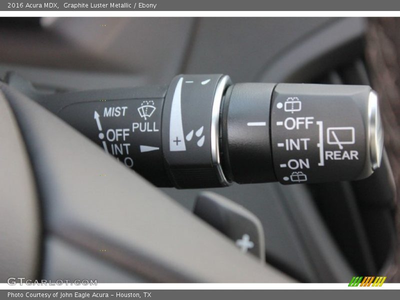 Graphite Luster Metallic / Ebony 2016 Acura MDX