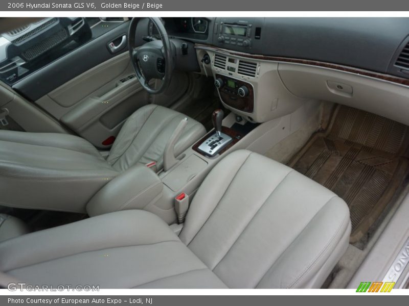 Golden Beige / Beige 2006 Hyundai Sonata GLS V6