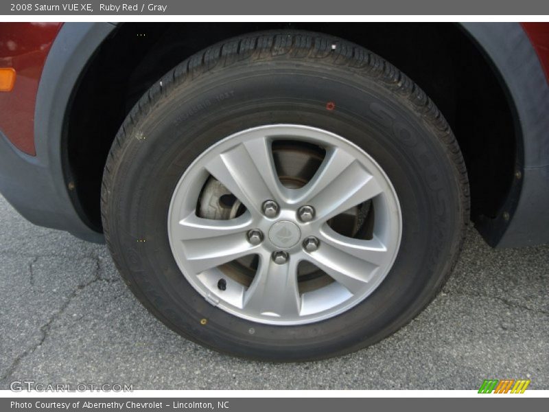 Ruby Red / Gray 2008 Saturn VUE XE