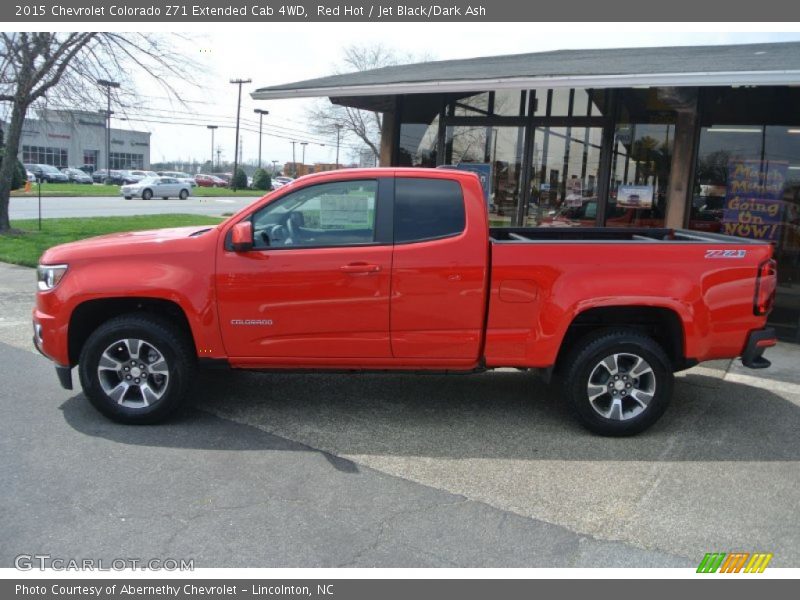  2015 Colorado Z71 Extended Cab 4WD Red Hot