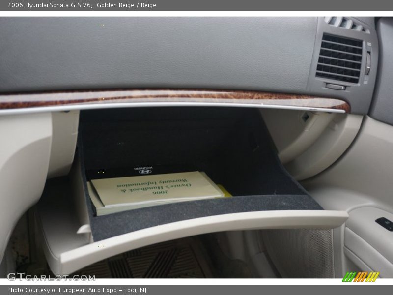 Golden Beige / Beige 2006 Hyundai Sonata GLS V6