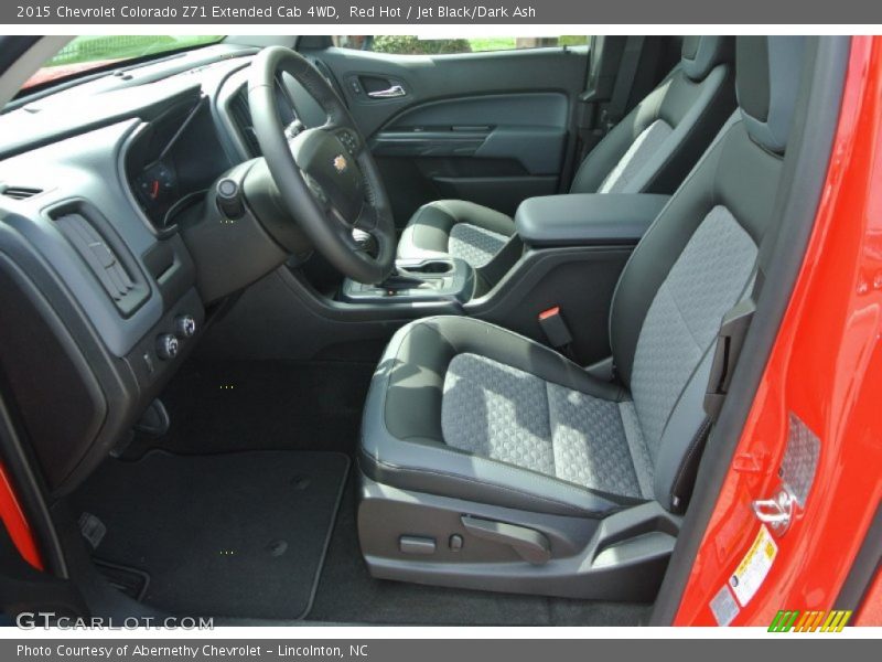  2015 Colorado Z71 Extended Cab 4WD Jet Black/Dark Ash Interior