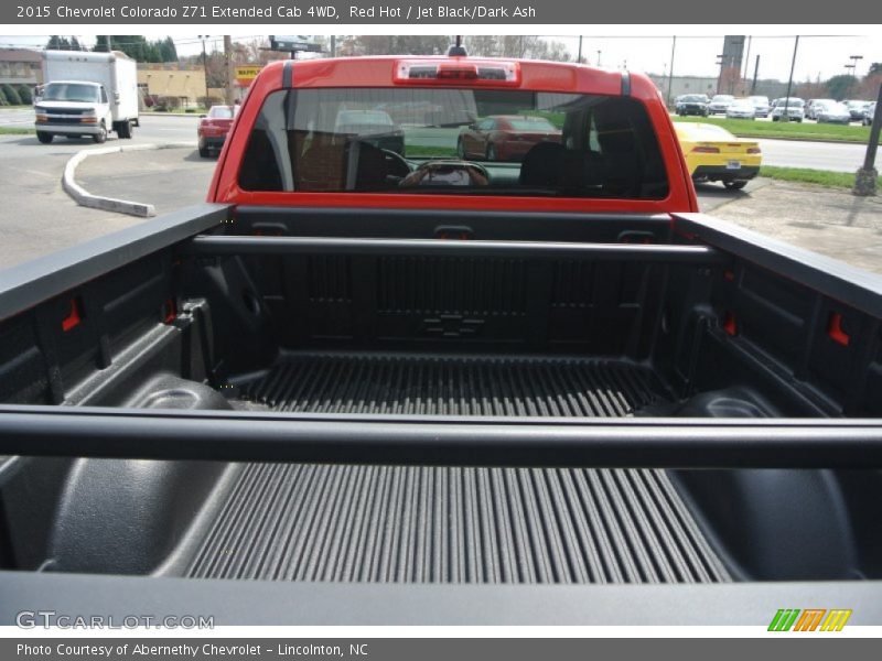 Red Hot / Jet Black/Dark Ash 2015 Chevrolet Colorado Z71 Extended Cab 4WD