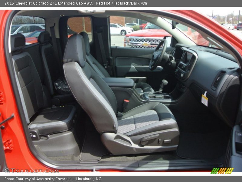  2015 Colorado Z71 Extended Cab 4WD Jet Black/Dark Ash Interior