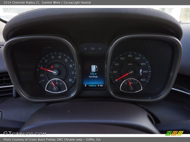 Summit White / Cocoa/Light Neutral 2014 Chevrolet Malibu LT