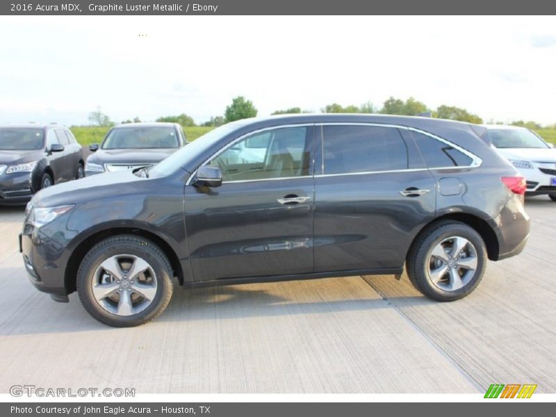 Graphite Luster Metallic / Ebony 2016 Acura MDX
