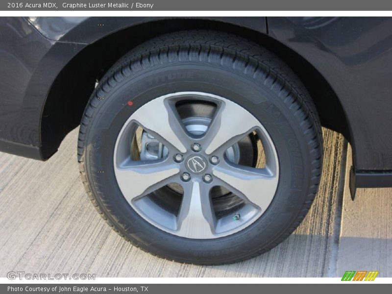 Graphite Luster Metallic / Ebony 2016 Acura MDX