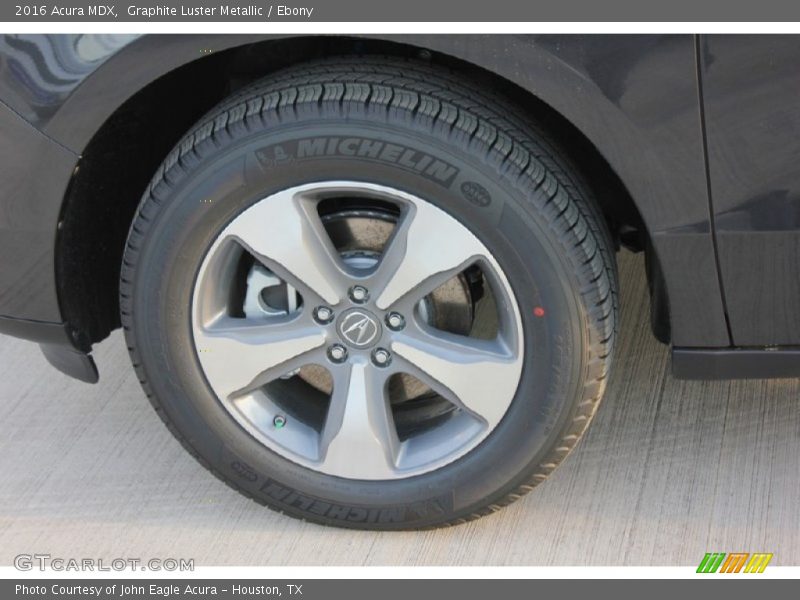 Graphite Luster Metallic / Ebony 2016 Acura MDX