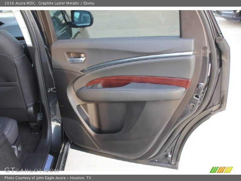 Graphite Luster Metallic / Ebony 2016 Acura MDX