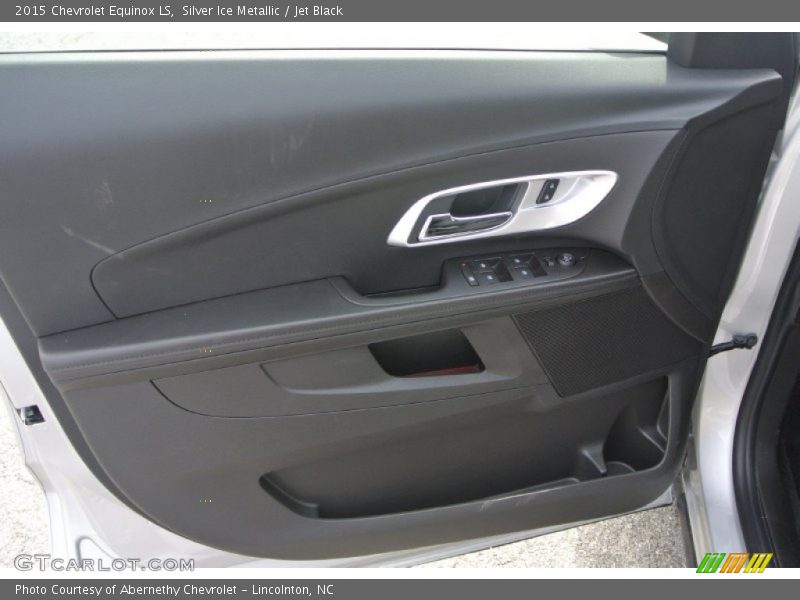 Silver Ice Metallic / Jet Black 2015 Chevrolet Equinox LS