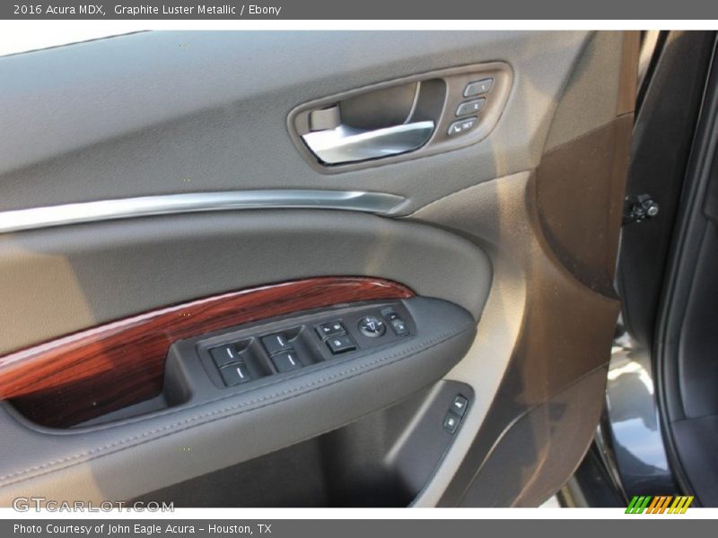 Graphite Luster Metallic / Ebony 2016 Acura MDX