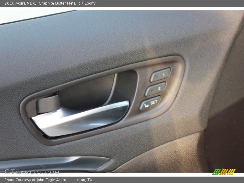 Graphite Luster Metallic / Ebony 2016 Acura MDX