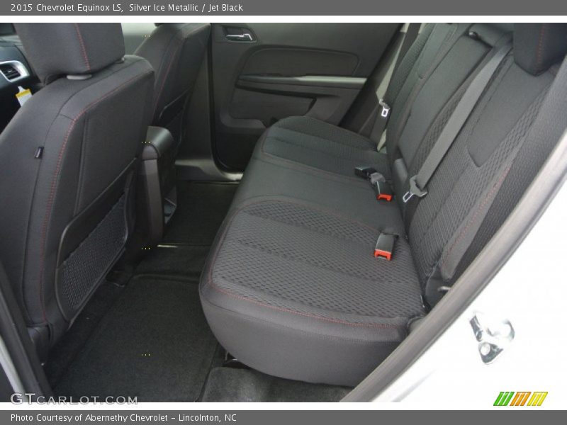 Silver Ice Metallic / Jet Black 2015 Chevrolet Equinox LS