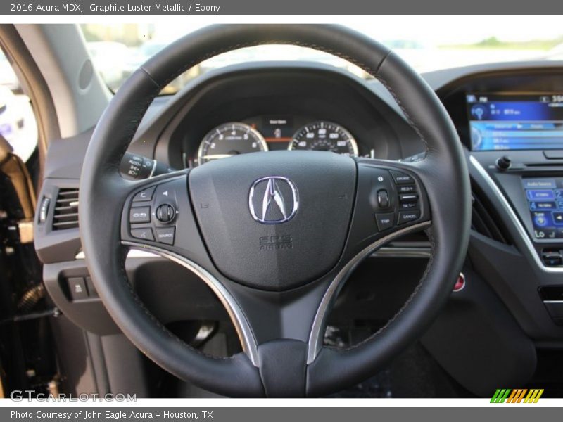 Graphite Luster Metallic / Ebony 2016 Acura MDX