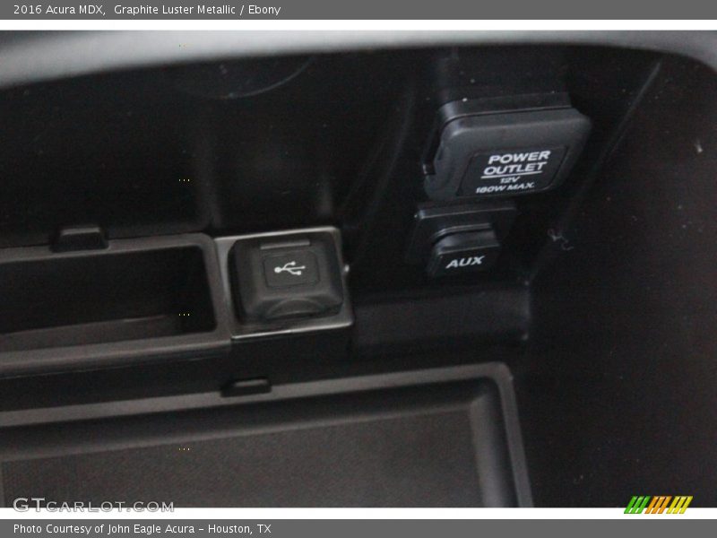 Graphite Luster Metallic / Ebony 2016 Acura MDX