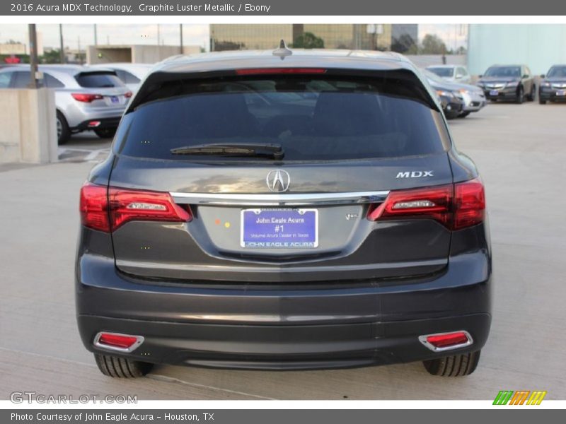 Graphite Luster Metallic / Ebony 2016 Acura MDX Technology