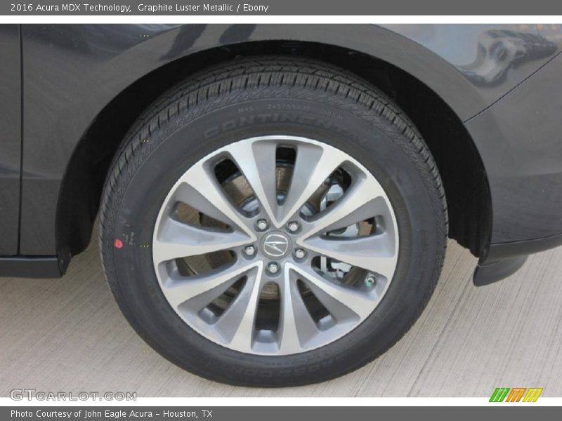 Graphite Luster Metallic / Ebony 2016 Acura MDX Technology