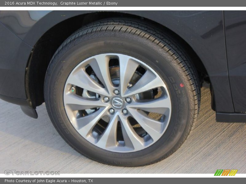 Graphite Luster Metallic / Ebony 2016 Acura MDX Technology