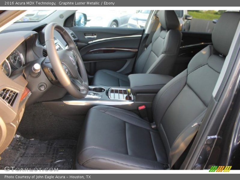  2016 MDX Technology Ebony Interior