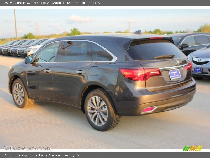 Graphite Luster Metallic / Ebony 2016 Acura MDX Technology