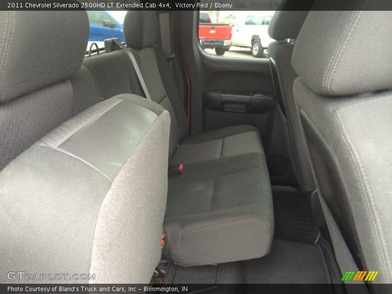 Victory Red / Ebony 2011 Chevrolet Silverado 2500HD LT Extended Cab 4x4