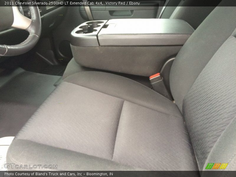 Victory Red / Ebony 2011 Chevrolet Silverado 2500HD LT Extended Cab 4x4