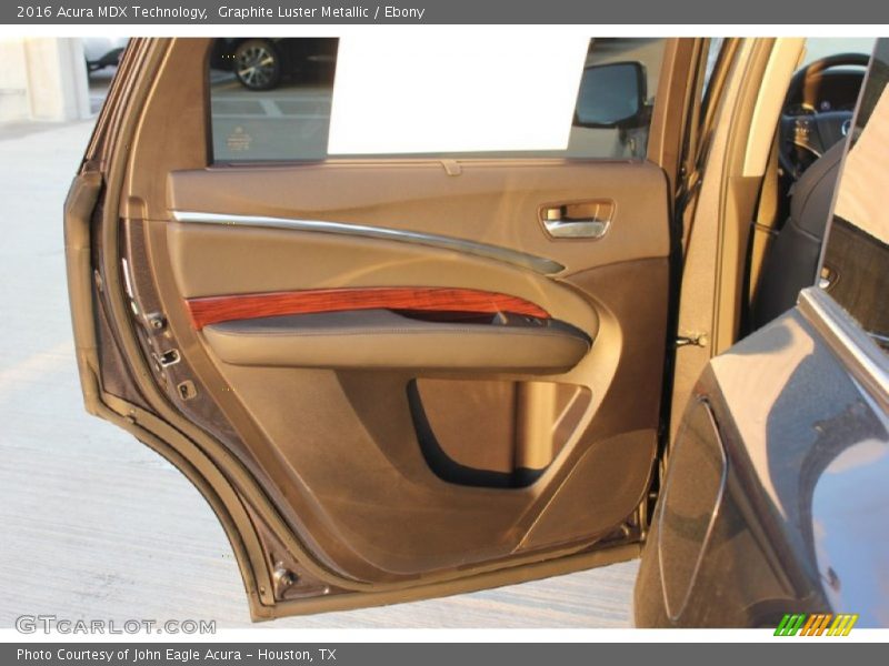 Graphite Luster Metallic / Ebony 2016 Acura MDX Technology