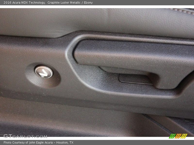 Graphite Luster Metallic / Ebony 2016 Acura MDX Technology