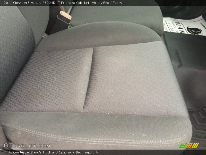 Victory Red / Ebony 2011 Chevrolet Silverado 2500HD LT Extended Cab 4x4