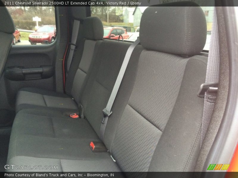 Victory Red / Ebony 2011 Chevrolet Silverado 2500HD LT Extended Cab 4x4