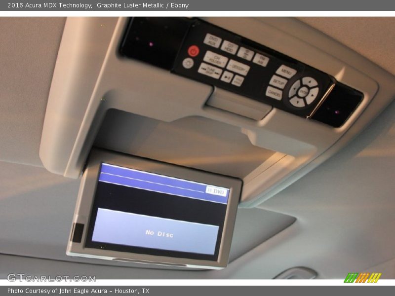 Entertainment System of 2016 MDX Technology