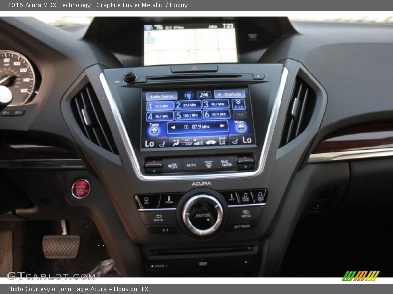 Graphite Luster Metallic / Ebony 2016 Acura MDX Technology
