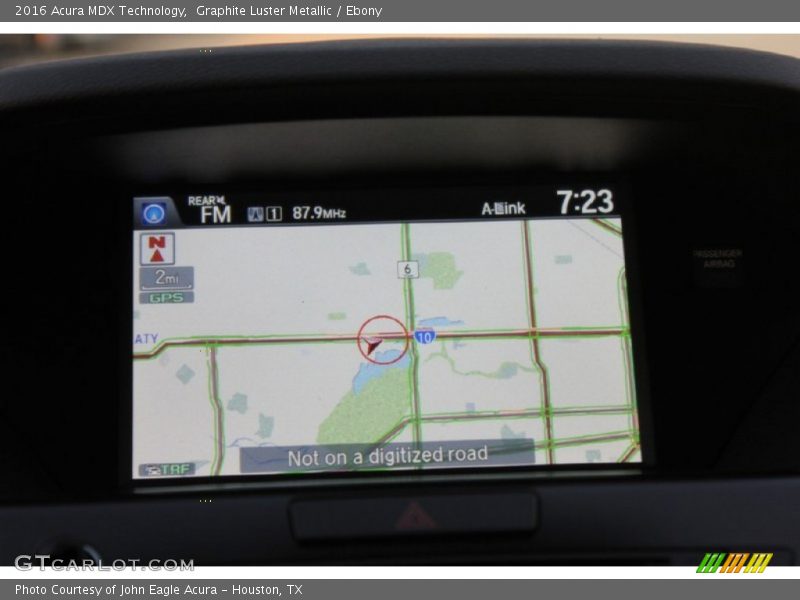 Navigation of 2016 MDX Technology