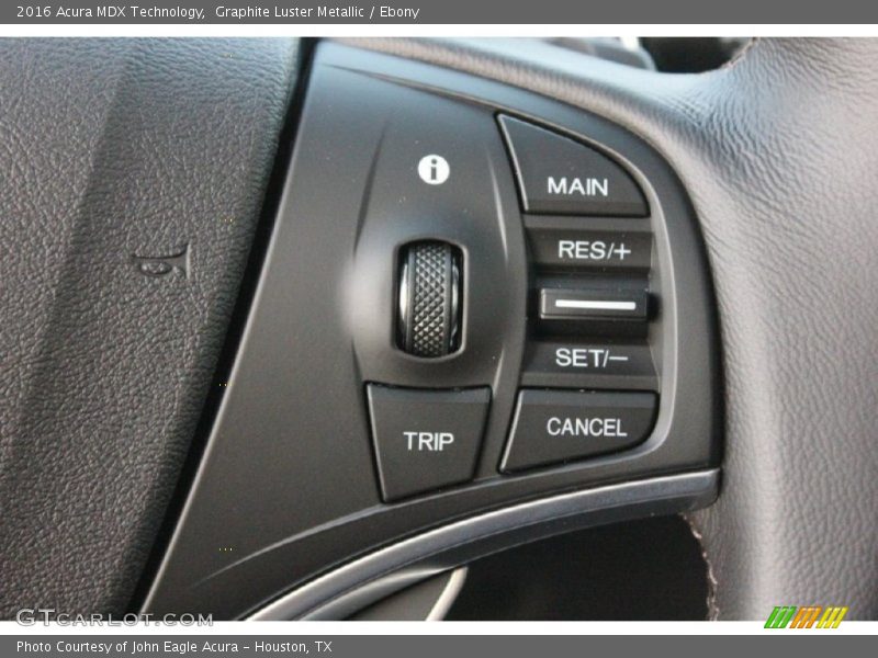 Controls of 2016 MDX Technology