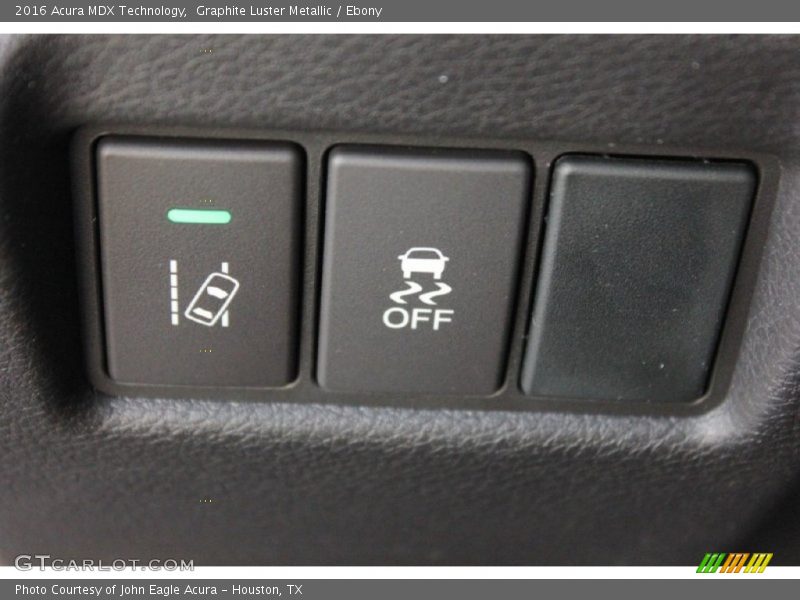 Controls of 2016 MDX Technology