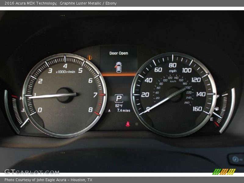  2016 MDX Technology Technology Gauges