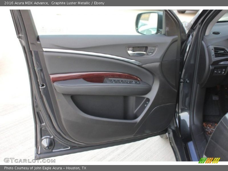 Graphite Luster Metallic / Ebony 2016 Acura MDX Advance