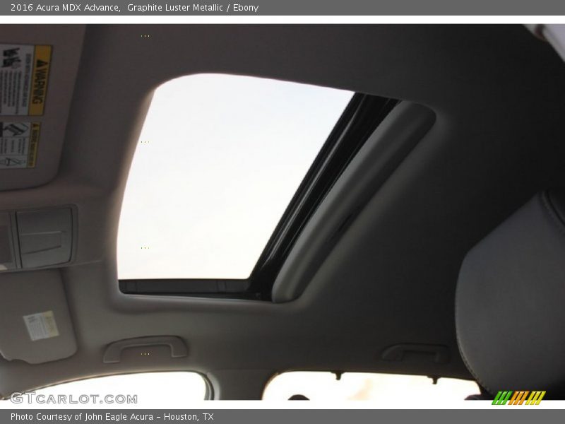 Graphite Luster Metallic / Ebony 2016 Acura MDX Advance