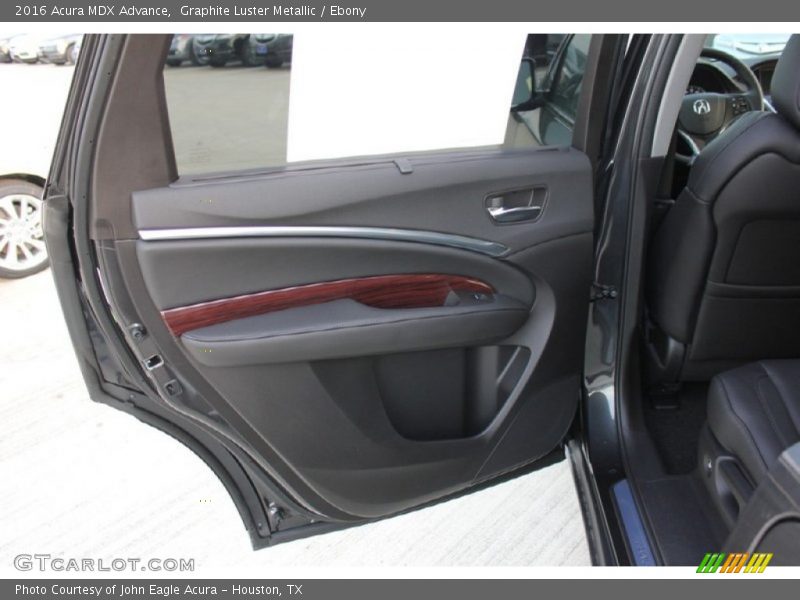 Graphite Luster Metallic / Ebony 2016 Acura MDX Advance