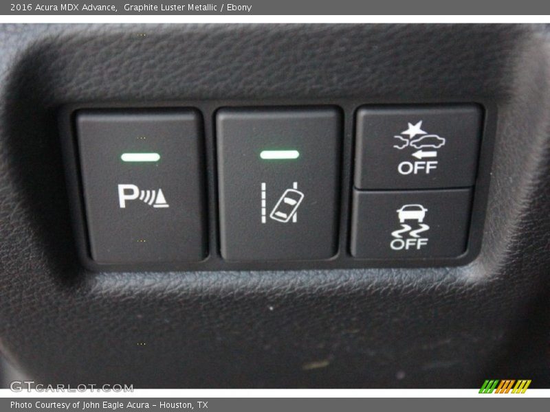 Graphite Luster Metallic / Ebony 2016 Acura MDX Advance