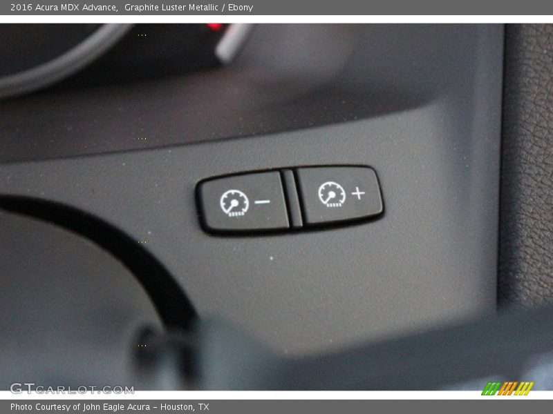 Graphite Luster Metallic / Ebony 2016 Acura MDX Advance