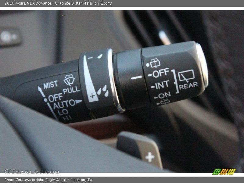 Graphite Luster Metallic / Ebony 2016 Acura MDX Advance