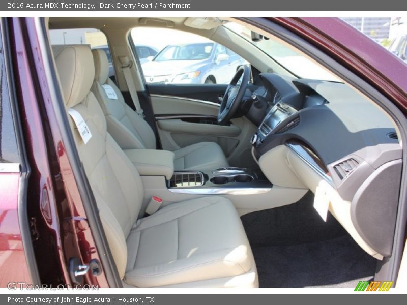 Dark Cherry Pearl / Parchment 2016 Acura MDX Technology