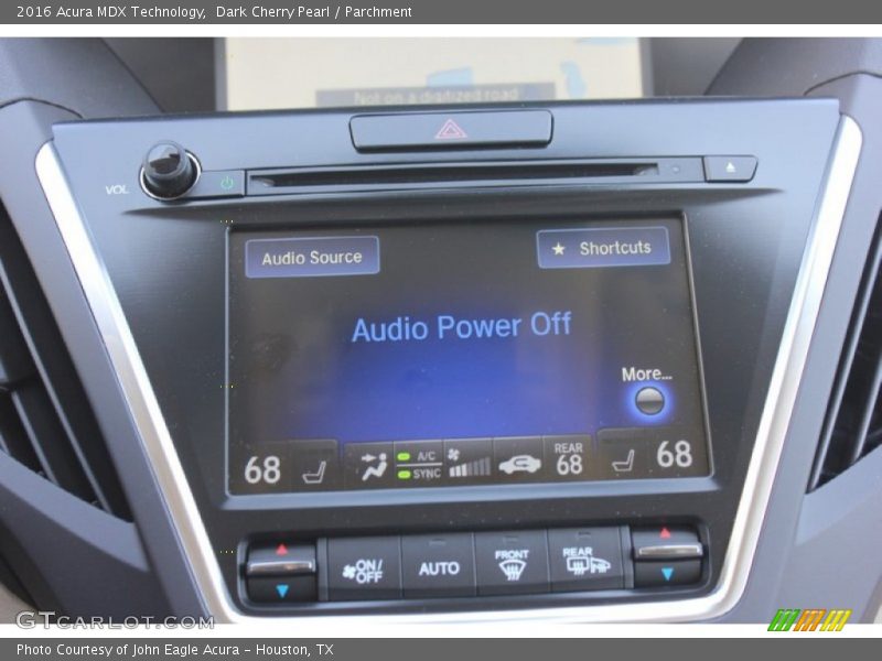 Dark Cherry Pearl / Parchment 2016 Acura MDX Technology